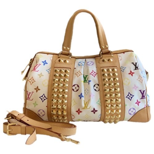 Pre-owned Louis Vuitton Courtney Leather Handbag In Multicolour