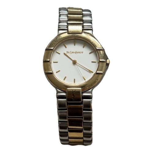 Pre-owned Saint Laurent Watch In Multicolour