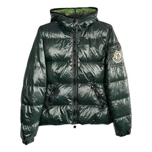 Pre-owned Moncler Hood Jacket In Green