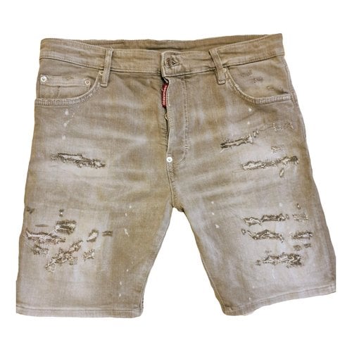 Pre-owned Dsquared2 Short In Grey