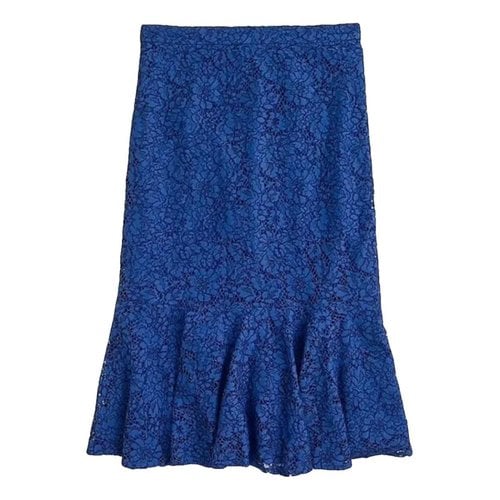 Pre-owned Jcrew Mid-length Skirt In Blue