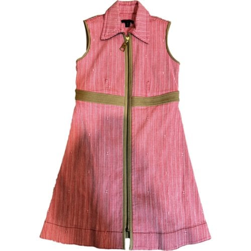 Pre-owned Louis Vuitton Mini Dress In Pink