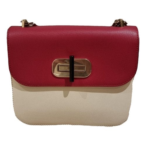Pre-owned Tommy Hilfiger Leather Handbag In Multicolour