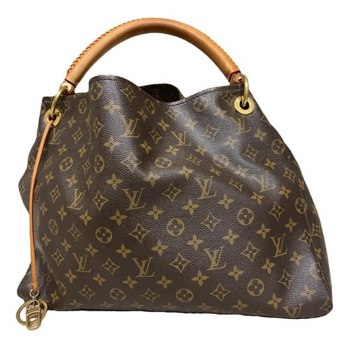 Pre-owned Louis Vuitton Artsy Leather Handbag In Brown
