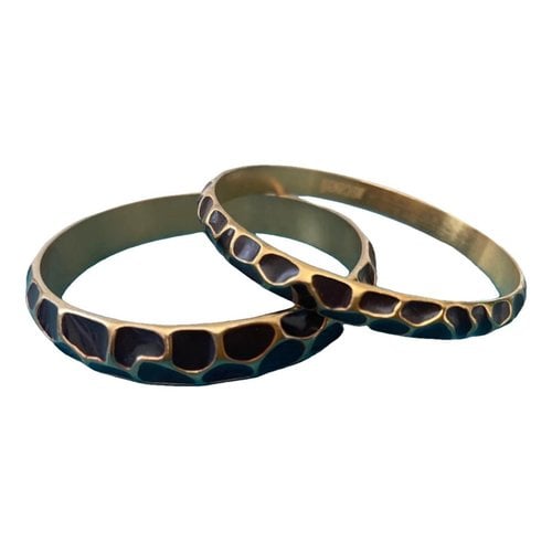 Pre-owned Just Cavalli Bracelet In Gold