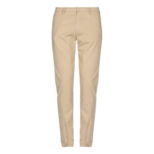 Pre-owned True Nyc Trousers In Beige