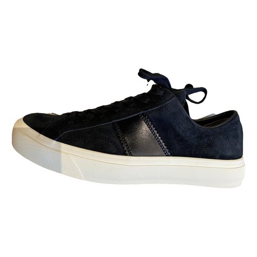 Pre-owned Tom Ford Low Trainers In Black