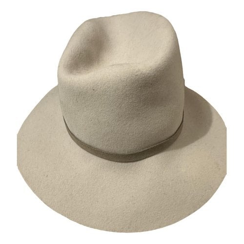 Pre-owned Rag & Bone Hat In Grey