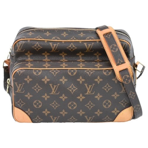 Pre-owned Louis Vuitton Nile Cloth Handbag In Brown