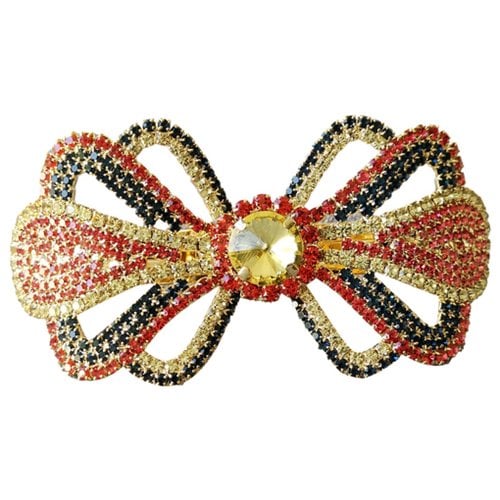 Pre-owned Etro Hair Accessory In Yellow