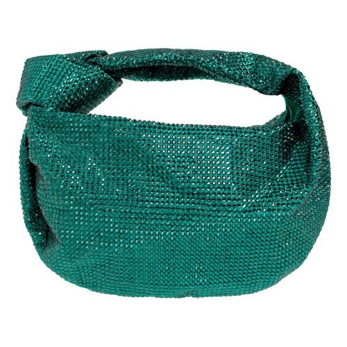 Pre-owned Bottega Veneta Jodie Cloth Handbag In Green