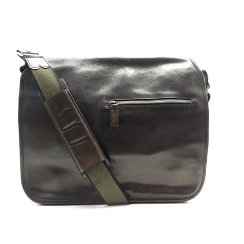 Pre-owned Berluti Leather Crossbody Bag In Brown
