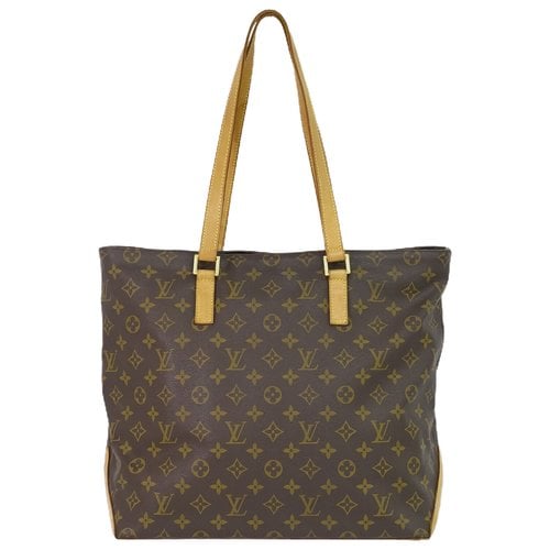 Pre-owned Louis Vuitton Mezzo Cloth Handbag In Brown