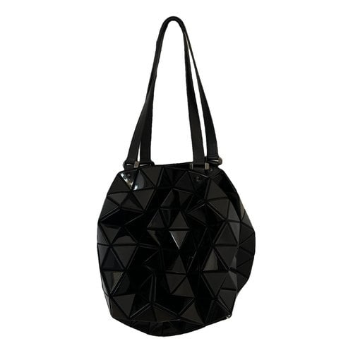 Pre-owned Issey Miyake Handbag In Black