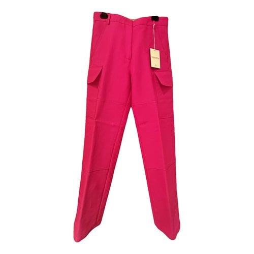 Pre-owned Valentino Large Pants In Pink