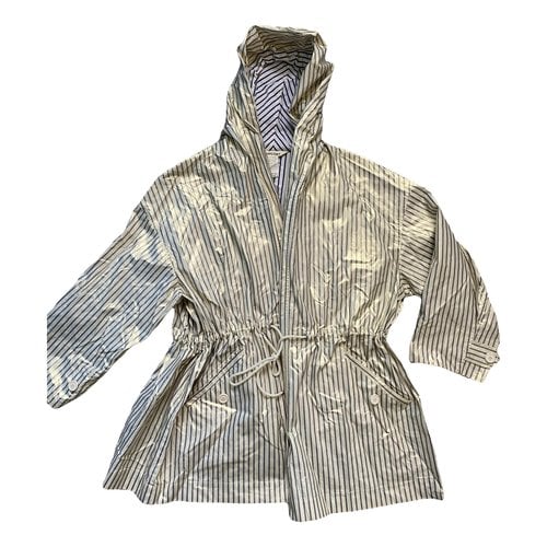 Pre-owned Issey Miyake Jacket In Gold