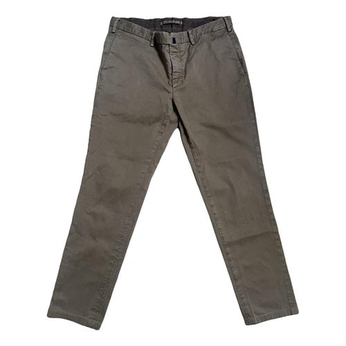Pre-owned Incotex Trousers In Beige