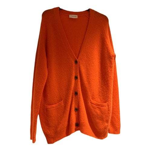 Pre-owned American Vintage Wool Cardigan In Orange