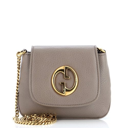 Pre-owned Gucci Leather Handbag In Other
