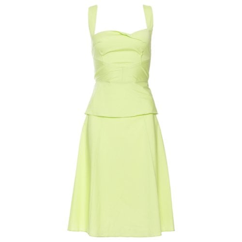 Pre-owned Roland Mouret Mid-length Dress In Green