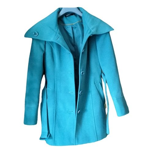 Pre-owned Bugatti Coat In Turquoise