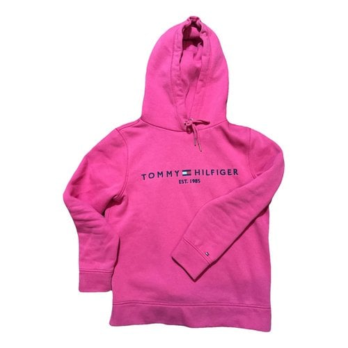 Pre-owned Tommy Hilfiger Cashmere Jacket In Pink