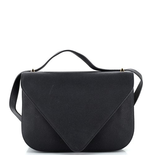Pre-owned Bottega Veneta Leather Handbag In Black