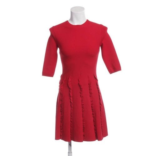 Pre-owned Valentino Dress In Red