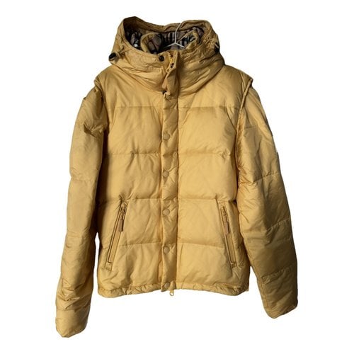Pre-owned Burberry Jacket In Yellow