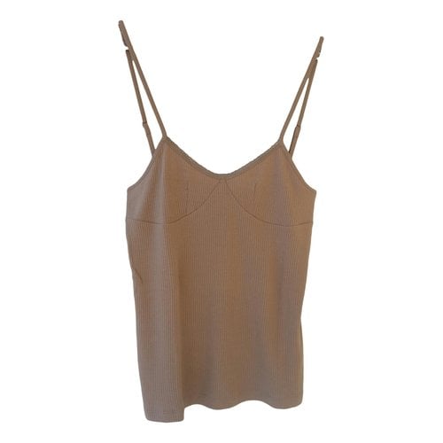 Pre-owned Hod Camisole In Camel