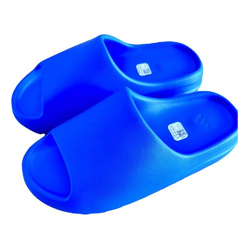 Pre-owned Yeezy X Adidas Slide Sandals In Blue