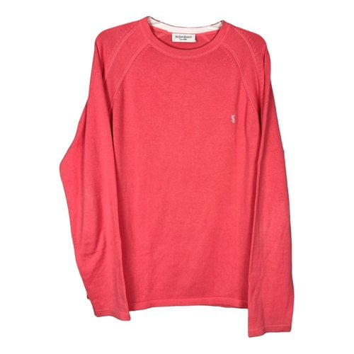 Pre-owned Saint Laurent Pull In Pink