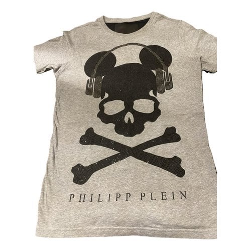 Pre-owned Philipp Plein T-shirt In Grey