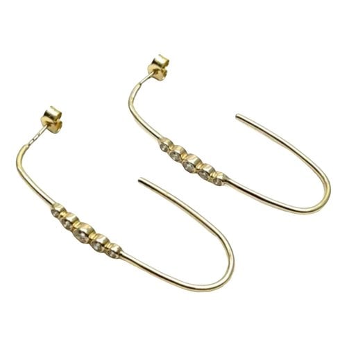 Pre-owned Jacquie Aiche Yellow Gold Earrings