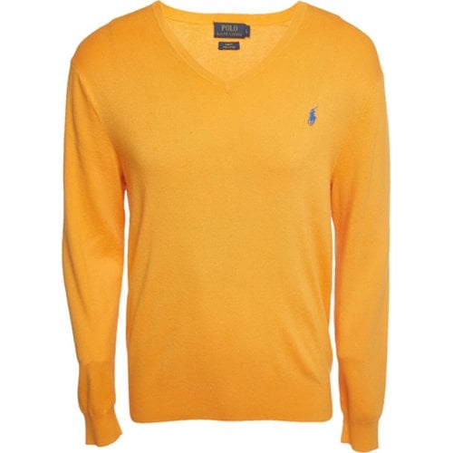 Pre-owned Polo Ralph Lauren Knitwear & Sweatshirt In Yellow
