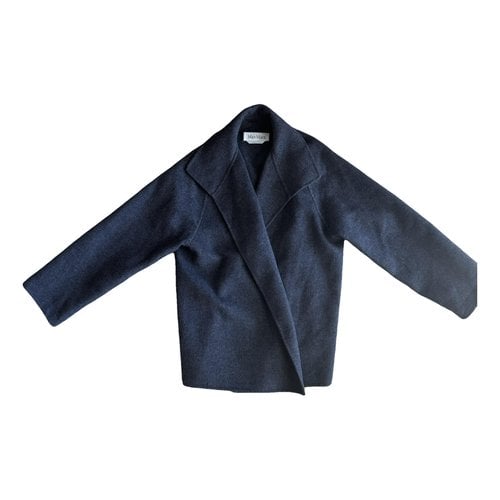 Pre-owned Max Mara Wool Jacket In Anthracite