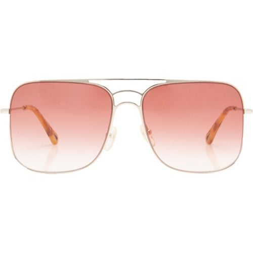 Pre-owned Chloé Sunglasses In Gold