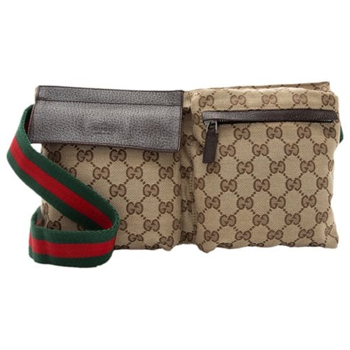Pre-owned Gucci Cloth Handbag In Multicolour