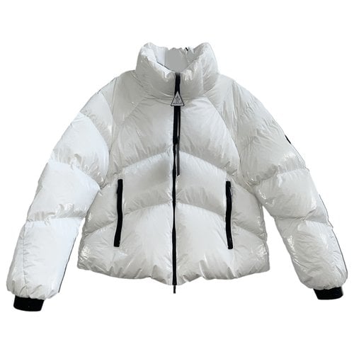 Pre-owned Moncler Classic Puffer In White