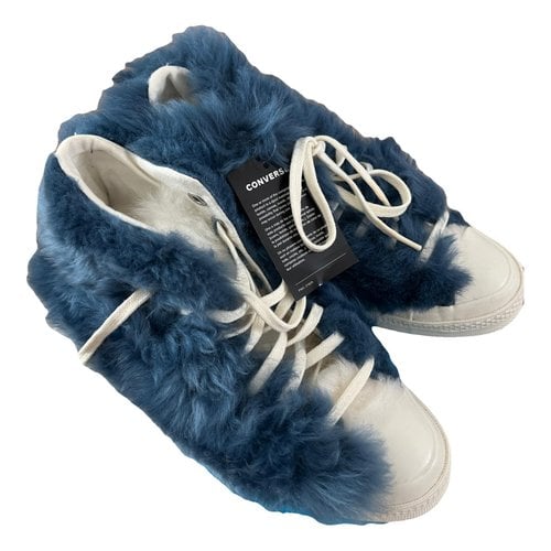 Pre-owned Converse X Ambush Faux Fur Trainers In Other