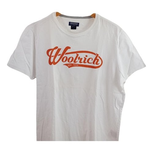 Pre-owned Woolrich T-shirt In White