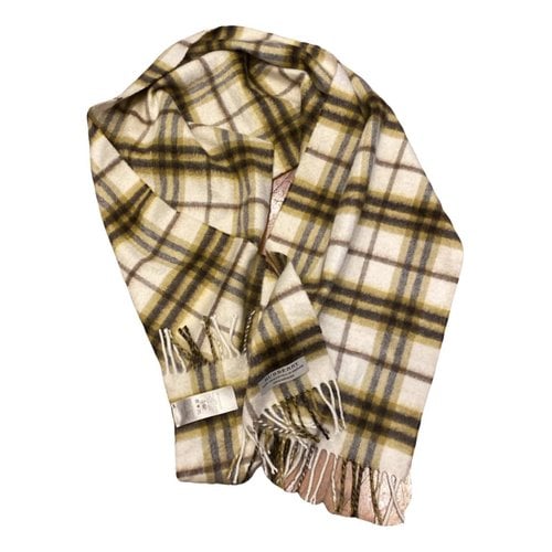 Pre-owned Burberry Cashmere Stole In Multicolour