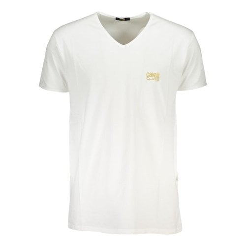 Pre-owned Class Cavalli T-shirt In White