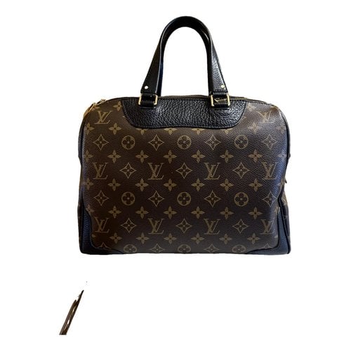 Pre-owned Louis Vuitton Retiro Contemporary Leather Handbag In Brown