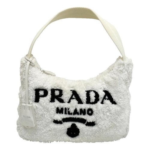 Pre-owned Prada Mini Bag In White