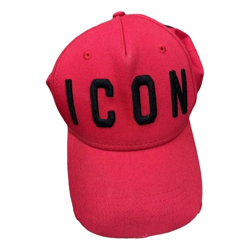 Pre-owned Dsquared2 Hat In Red