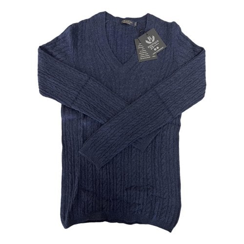 Pre-owned Brooks Brothers Cashmere Jumper In Blue