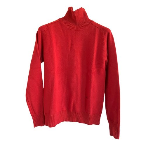 Pre-owned Victoria Beckham Cashmere Jumper In Red