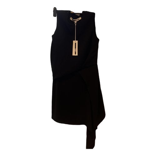 Pre-owned Mcq By Alexander Mcqueen Mini Dress In Black