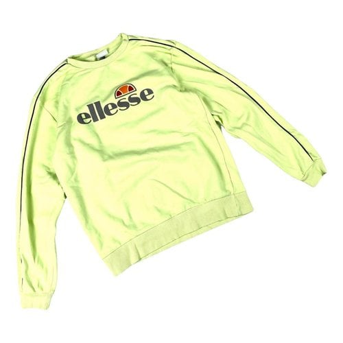 Pre-owned Ellesse Sweatshirt In Yellow